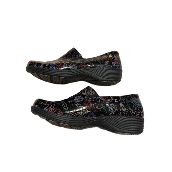 Dansko Black with pattern Clog Mules Size 42 - Picture 5 of 7